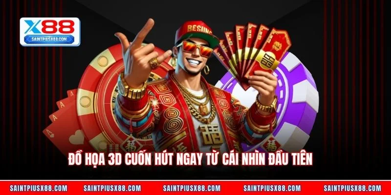 Đồ họa 3D cuốn hút ngay từ cái nhìn đầu tiên